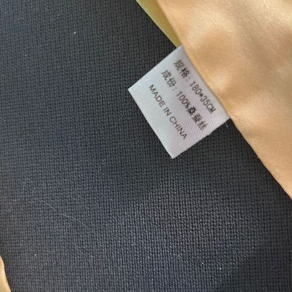 Embroidered Silk Scarf - Picture 8 of 8